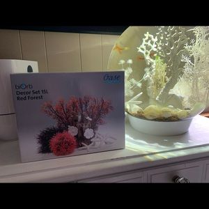 Biorb Red Forest Decor Set for 15L aquarium.